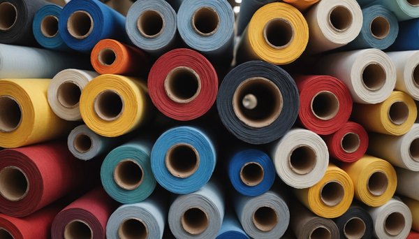 Fournisseur de textile : des rouleaux créatifs pour votre projet